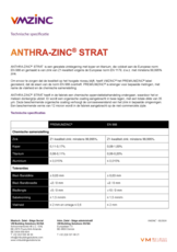 Technische fiche ANTHRA-ZINC STRAT