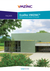 Ecailles VMZINC - guide technique - façade