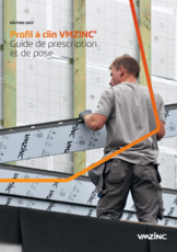 Profil à clin VMZINC - guide technique