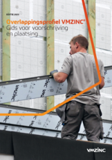 Overlappingsprofiel VMZINC - technische richtlijnen