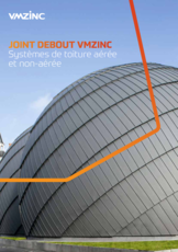 Joint debout VMZINC  - guide technique - toiture