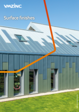 VMZINC Surface finishes