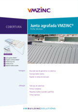 Junta agrafada VMZINC