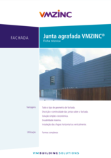 Junta agrafada VMZINC