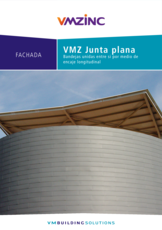 Junta plana VMZINC