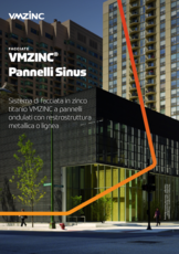 VMZINC Pannelli sinus
