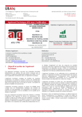 ATG avec certification Resitrix