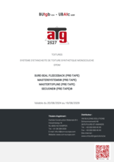 Certification ATG Secuone