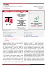 Certification ATG Securitan