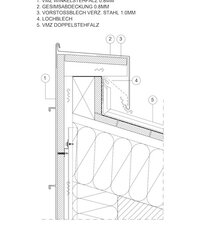 Winkelstehfalz - PDF und DWG