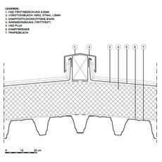 Strukturdach - PDF und DWG