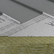 Autocad - Détails standards Joint debout VMZINC® - toiture sur isolant minéral ou PUR/PIR