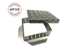 APOGREEN PUITS D'INSPECTION PERFORÉ 300X300X80MM