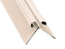 PROFILÉ FINITION DOUBLE BOURRELET COIN PIGNON 360MM VMZINC NTRL 0.7MM 2M