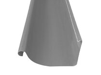 GOOT HALFROND-RECHT 360MM QUARTZ-ZINC® 0.8MM