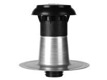 CHEMINÉE VENTILATION ALU D.P. + CHAPEAU D150-160MM