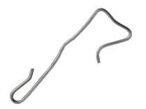 CROCHET À AGRAFER INOX 1.4301 90X3 MM BOSSELÉ