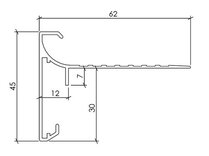 CEISO DAKRAND ALU 45/62 3M RAL