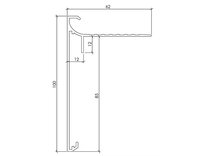 CEISO DAKRAND ALU 100/62 3M RAL
