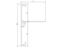 CEISO DAKRAND ALU 120/71 3M RAL