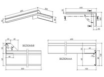 CEISO BASIS RECHTS DAKRAND 80/62 RAL