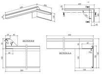 CEISO BASIS RECHTS DAKRAND 120/62 RAL