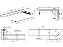 CEISO BASIS RECHTS DAKRAND ROND 45/80RAL