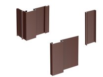 CLADIX PACK COIN EXTERIEUR 3005MM WALNUT BROWN