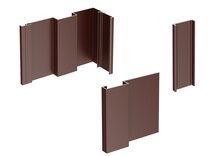 CLADIX PACK COIN INTERIEUR 3005MM WALNUT BROWN