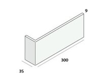 DEEPLAS HOEKPANEEL P1031 WIT 0003 