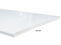 DEEPLAS VLAK PANEEL 215mm P1041 WIT 0003