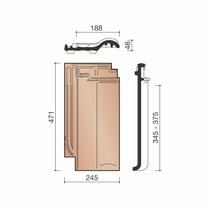BISCH ALEGRA 3/4 PAN GEWOLKT