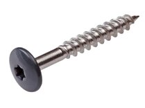 KRONOART HPL SCHROEF 38X4.8MM ANTRACIET 0164BS