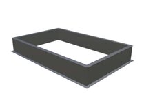 METALEN OPSTAND M40 (HOOGTE 40 CM) 80X180CM