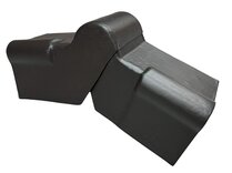 CEMFORT® B65 MK SCHARNIEREND KOPGEVELSTUK 177/51 ZWART