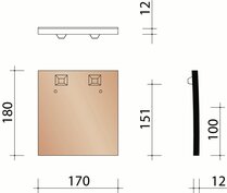 POMMARD KORTE PAN 83PO BEZAND NORMAND (6 st/M)