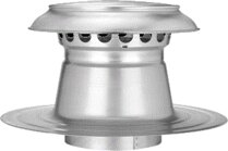 CHEM VENTILATION ALU DW+COUVER D400MM