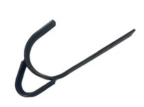 LADDERHAAK KS9001 VLAK ZWART EN517