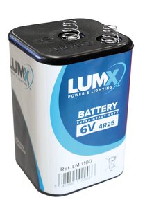 BLOKBATTERIJ 6V VOOR PINKLICHT