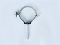 SCHARNIERHAAK INOX D120MM