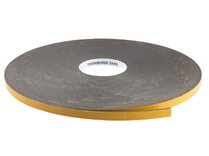 TWINBOND TAPE BLACK 3X12MM - 25M