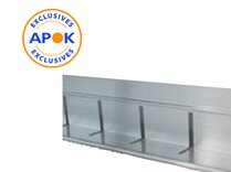 APOGREEN GRINDPROFIEL 100X80X2500MM