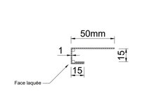 APOK EINDPROFIEL PA2 3M RAL7016