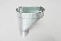 CUVETTE TYPE JAMBON VMZINC NTRL 100MM