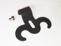FLEUR DE LYS B2N NOIR+VIS INOX (25)