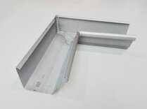 ANGLE INTER MOULURE 333MM QUARTZ-ZINC 40