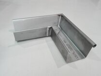 ANGLE EXTER 8/12/8 360MM QUARTZ-ZINC