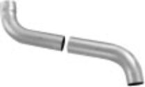 COUDE ZINC ADAPTABLE ROND 80MM 40-50CM