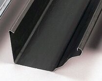 GOUTT MOULUREE ANTHRA-ZINC 333X0.8MM