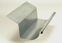 GOUTT D/R-DR VMZINC NTRL 420X0.8MM+BAV